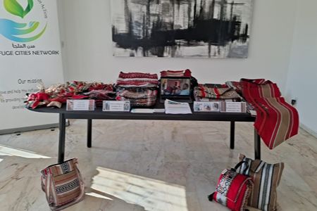 Showcasing Talent: Refugee Trainees Shine at Local Bazaars