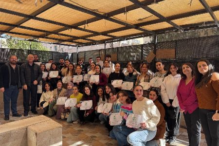 Celebrating Success: Graduation at Our East Amman Center